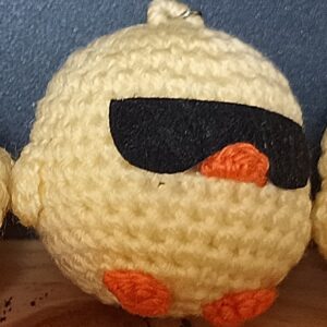 Pollito llavero Vacilón